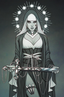 Marian Heretic #01 1:20 Frison Var Comics Boom! Entertainment