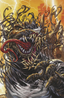 Godzilla Destroys the Marvel Universe #02 1:100 Brooks Var Comics - Back Issues Marvel Comics