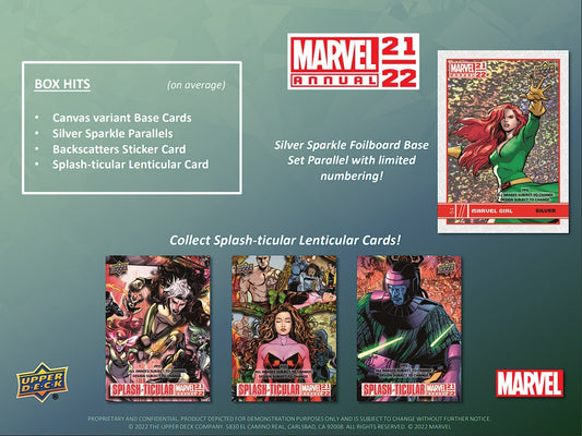 Marvel Annual 2021-22 Box (16 Packs)