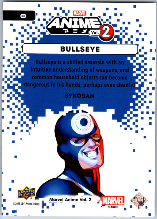 Marvel Anime Vol 2 2023 Base #008 Bullseye