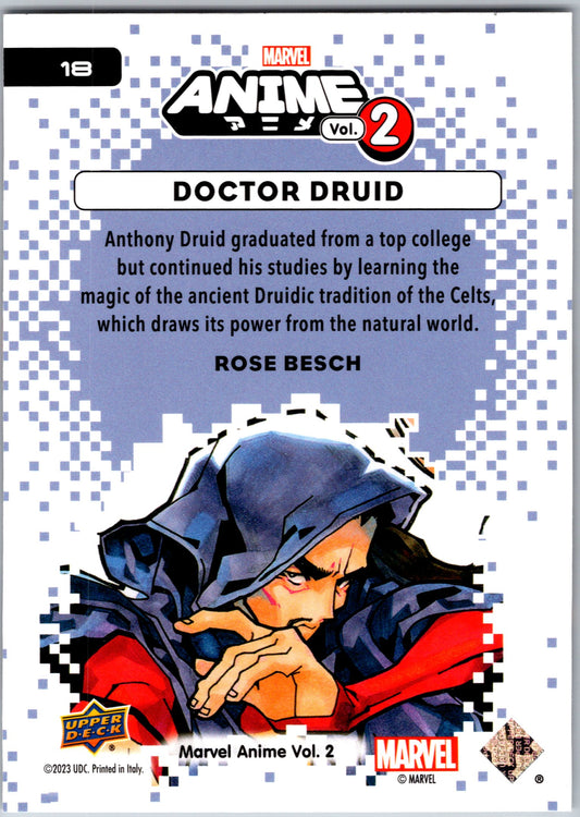 Marvel Anime Vol 2 2023 Base #018 Doctor Druid