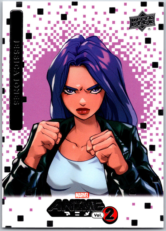 Marvel Anime Vol 2 2023 Base #041 Jessica Jones