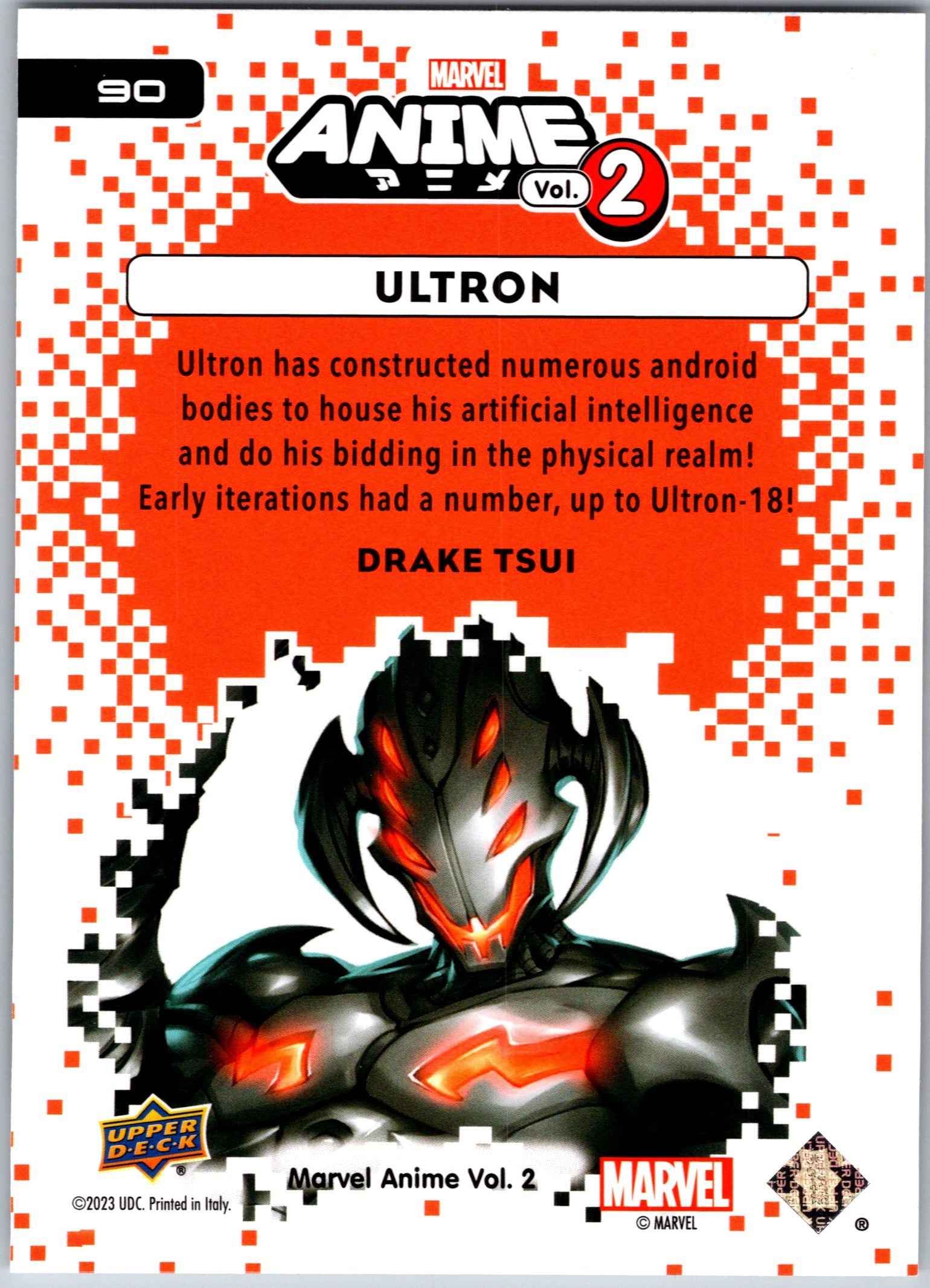 Marvel Anime Vol 2 2023 Base #090 Ultron