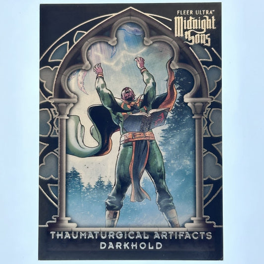 Marvel Fleer Ultra Midnight Sons Thaumaturgical Artifacts - #OO1 - Darkhold