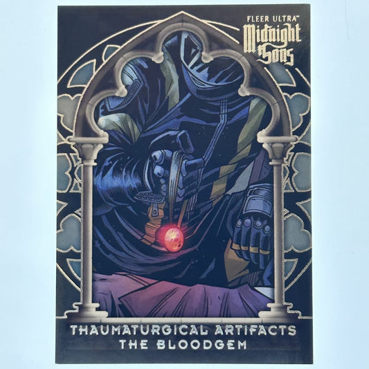 Marvel Fleer Ultra Midnight Sons Thaumaturgical Artifacts - #OO3 - The Bloodgem