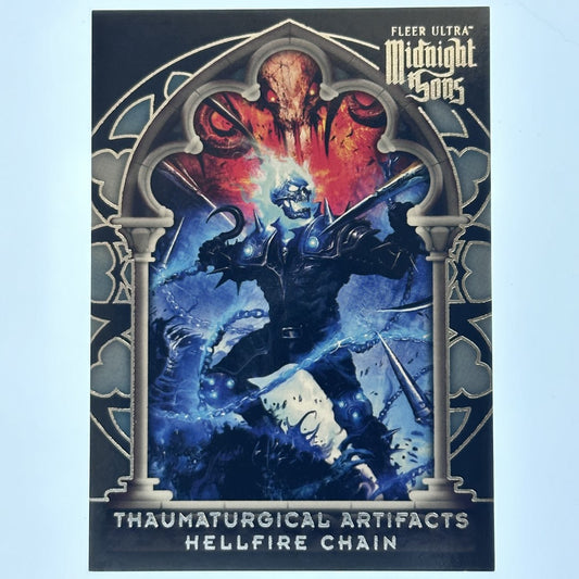 Marvel Fleer Ultra Midnight Sons Thaumaturgical Artifacts - #OO6 - Hellfire Chain