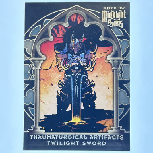 Marvel Fleer Ultra Midnight Sons Thaumaturgical Artifacts - #OO8 - Twilight Sword