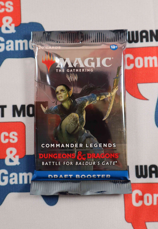 Magic - Commander Legends D&D Battle For Baldur's Gate Draft Booster Pack
