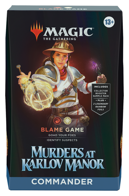 Magic - Murders at Karlov Manor Commander Deck Blame Game