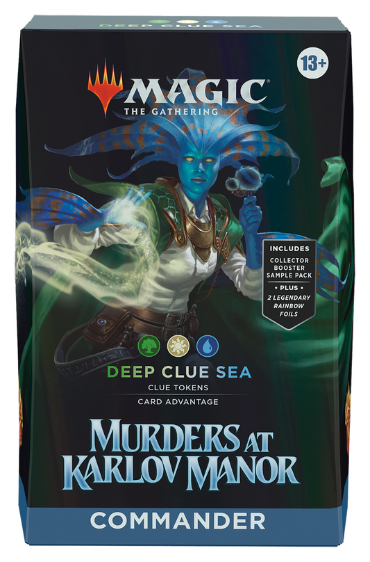 Magic - Murders at Karlov Manor Commander Deck Deep Clue Sea