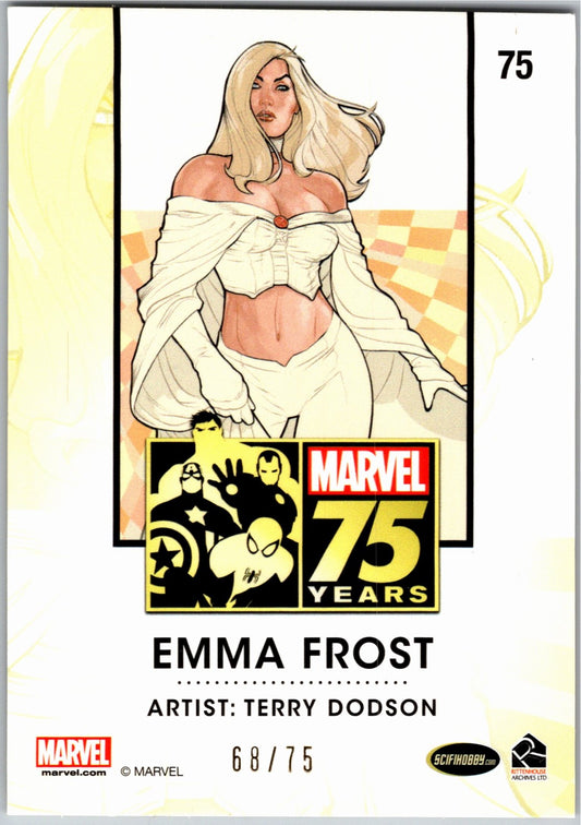 Marvel 75th Anniversary #75 Emma Frost /75