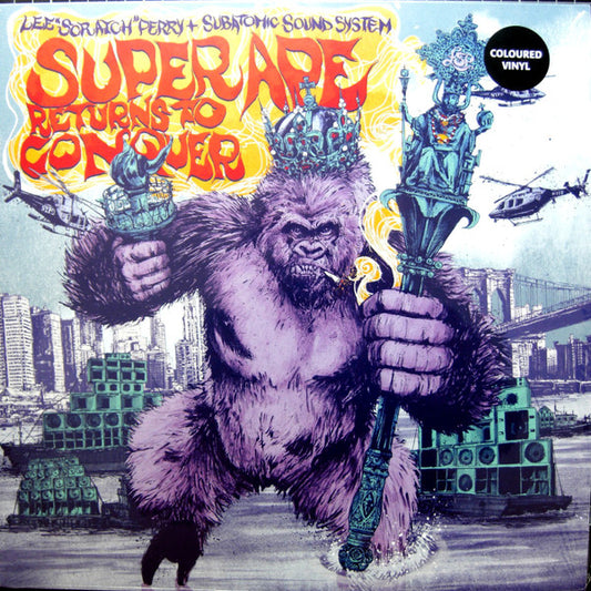 Lee Scratch Perry & Subatomic Sound System - Super Ape Returns to Conquer Vinyl Echo Beach Records Default Title  