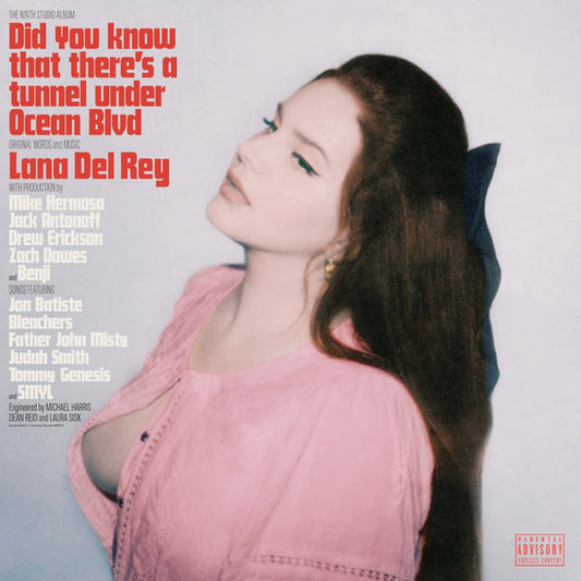 Lana Del Rey - Did You Know That There's A Tunnel Under Ocean Blvd. Alternative Artwork