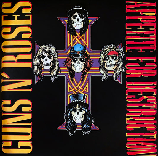 Guns N' Roses - Appetite For Destruction. 2LP