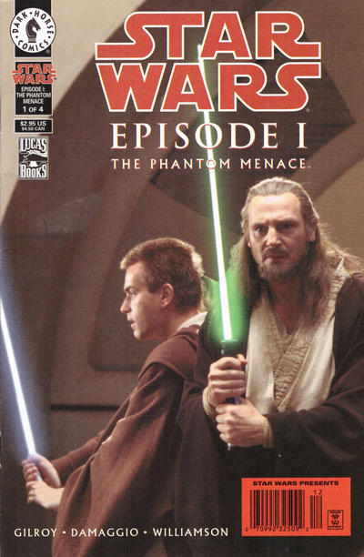 Star Wars Episode I The Phantom Menace #01 "Photo" Var Newsstand Back Issues Dark Horse Comics Default Title  