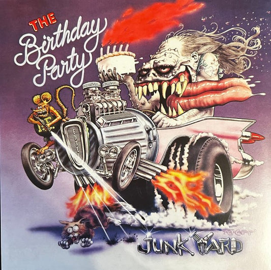 Birthday Party - Junkyard. Purple & Blue Splatter Vinyl
