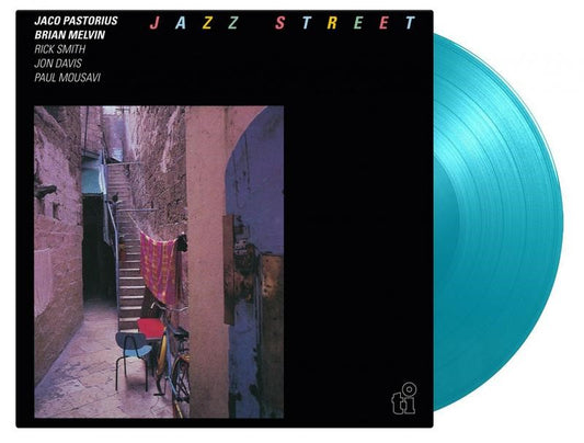 Jaco Pastorius & Brian Melvin - Jazz Street. Turquoise Vinyl