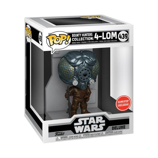 Pop 439 Bounty Hunters Collection: 4-Lom Gamestop Exc Pop Star Wars Funko Default Title  