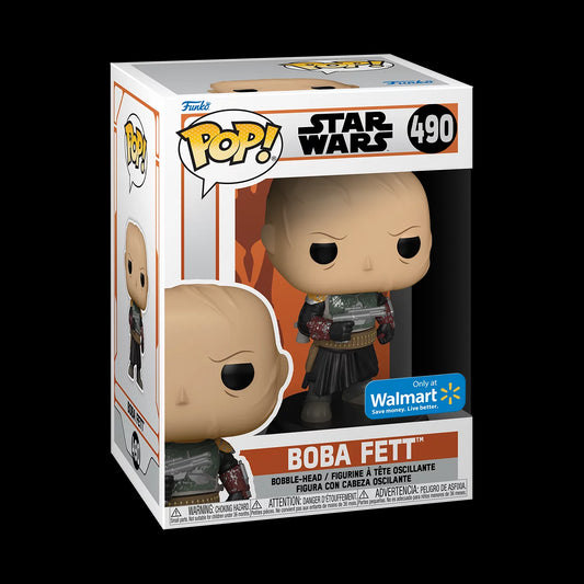 Pop 490 Boba Fett Walmart Exc Pop Star Wars Funko Default Title  