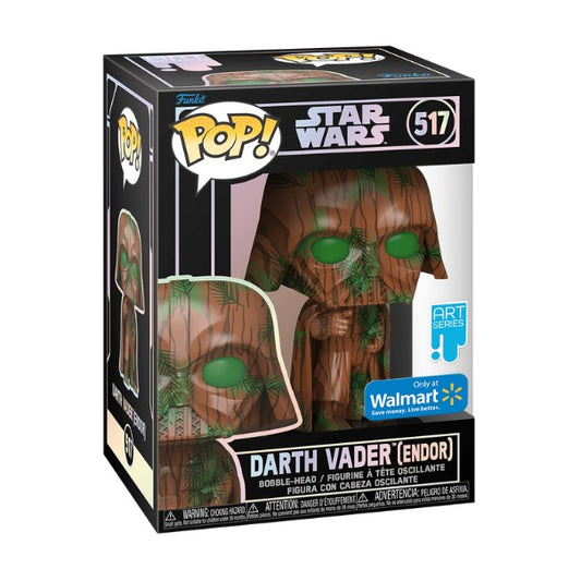 Pop 517 Darth Vader (Endor) Art Series Walmart Exc Pop Star Wars Funko Default Title  