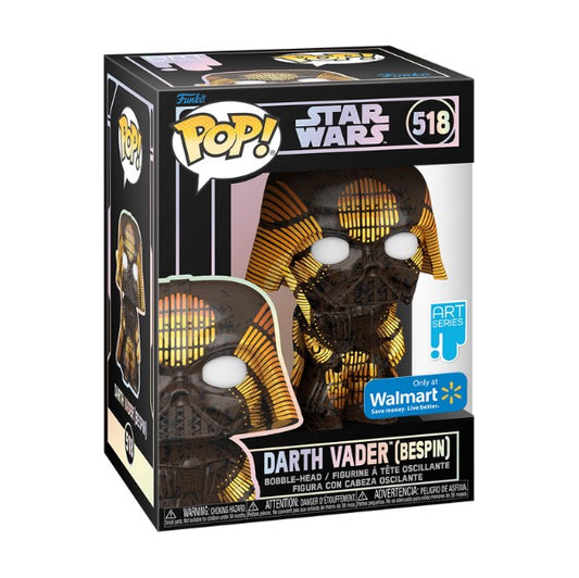 Pop 518 Darth Vader (Bespin) Art Series Walmart Exc Pop Star Wars Funko Default Title  