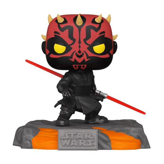 Pop 520 Red Saber Series Vol 1: Darth Maul GID GameStop Exc Pop Star Wars Funko   