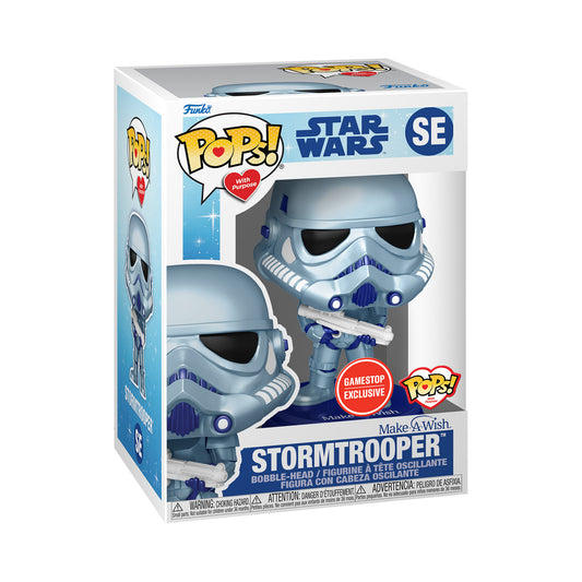 Pop SE Stormtrooper Make-A-Wish Gamestop Exc Pop Star Wars Funko Default Title  