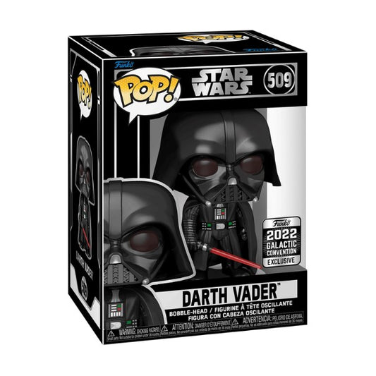 Pop 509 Darth Vader 2022 Galactic Con Exc Pop Star Wars Funko Default Title  