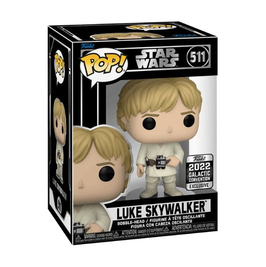 Pop 511 Luke Skywalker 2022 Galactic Con Exc Pop Star Wars Funko Default Title  