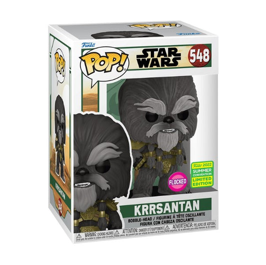 Pop 548 Krrsantan Flocked 2022 Summer Con Exc Pop Star Wars Funko Default Title  