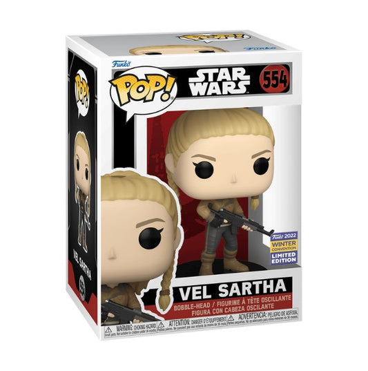 Pop 554 Vel Sartha 2022 Winter Con Exc Pop Star Wars Funko Default Title  