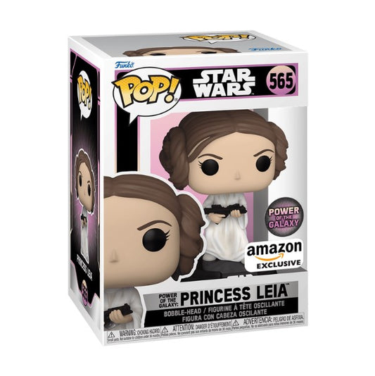 Pop 565 Power of the Galaxy: Princess Leia Amazon Exc Pop Star Wars Funko Default Title  