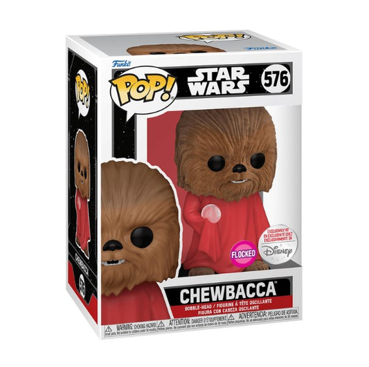 Pop 576 Chewbacca Flocked Disney Exc Pop Star Wars Funko Default Title  