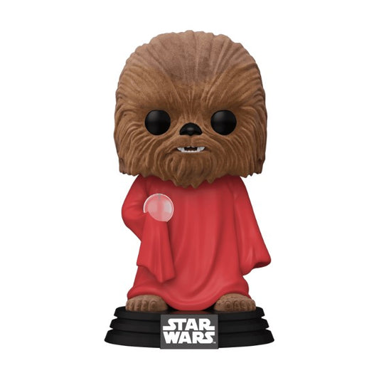 Pop 576 Chewbacca Flocked Disney Exc Pop Star Wars Funko   