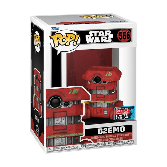 Pop 566 B2EMO 2022 Fall Con Exc Pop Star Wars Funko Default Title  