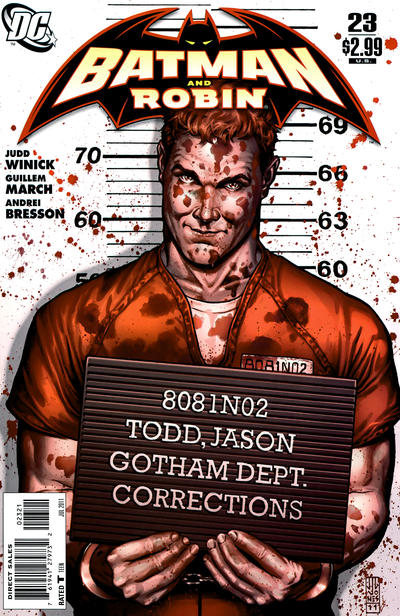 Batman and Robin (2009) #23 1:10 JG Jones Var