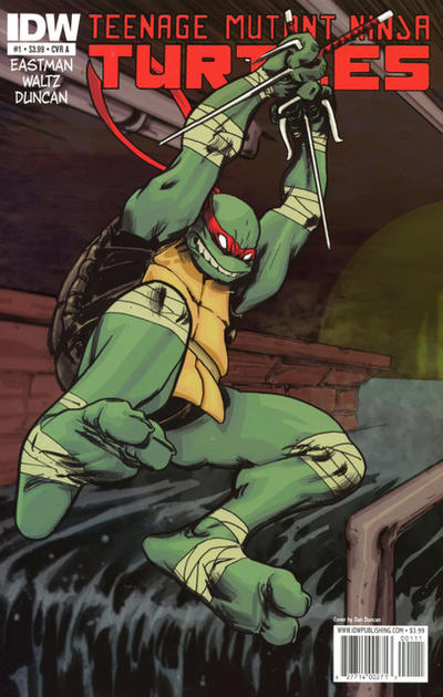 Teenage Mutant Ninja Turtles (2011) #001 Duncan "Raphael" Cvr