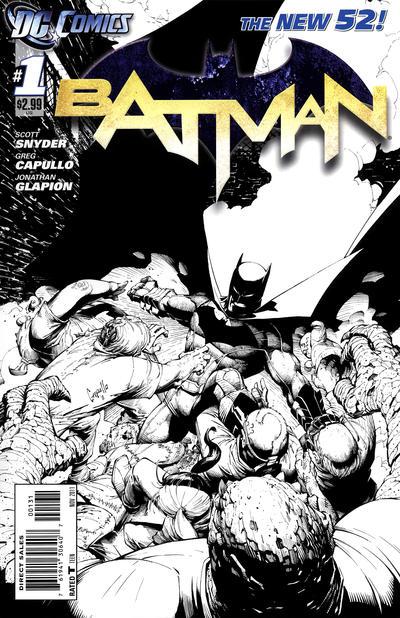 Batman (2011) #01 1:200 Capullo Var