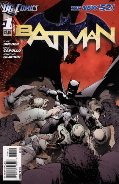 Batman (2011) #01 2nd Ptg