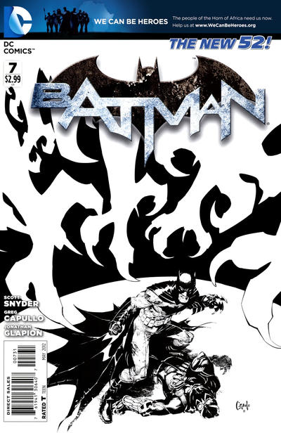 Batman (2011) #07 1:200 Capullo Var