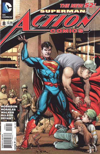 Action Comics (2011) #08 Frank Var