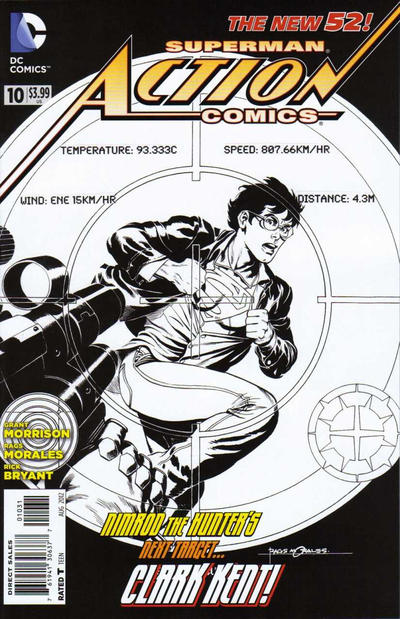Action Comics (2011) #10 1:100 Morales Var