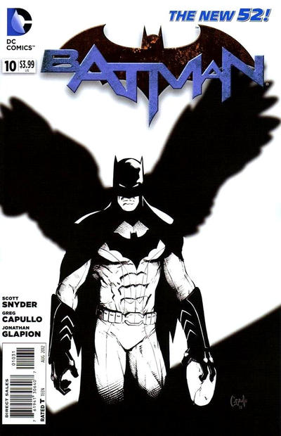 Batman (2011) #10 1:200 Capullo Var