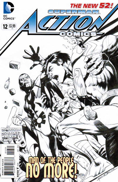 Action Comics (2011) #12 1:100 Morales Var