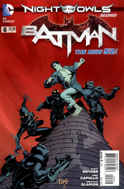 Batman (2011) #08 2nd Ptg