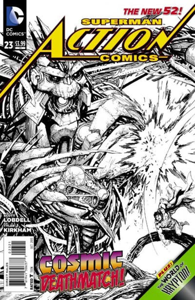 Action Comics (2011) #23 1:25 Kirkham Var