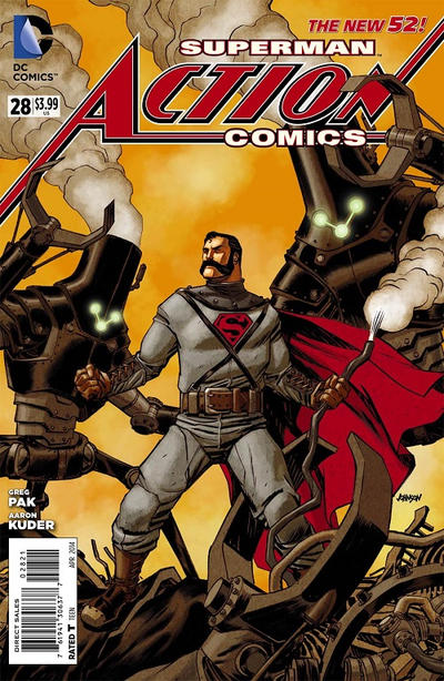 Action Comics (2011) #28 1:25 Johnson Var Back Issues DC Comics Default Title  