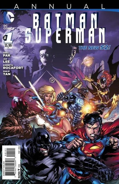 Batman Superman (2013) Annual #01 1:25 Benes Var