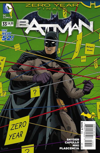 Batman (2011) #33 1:25 Rivera Var