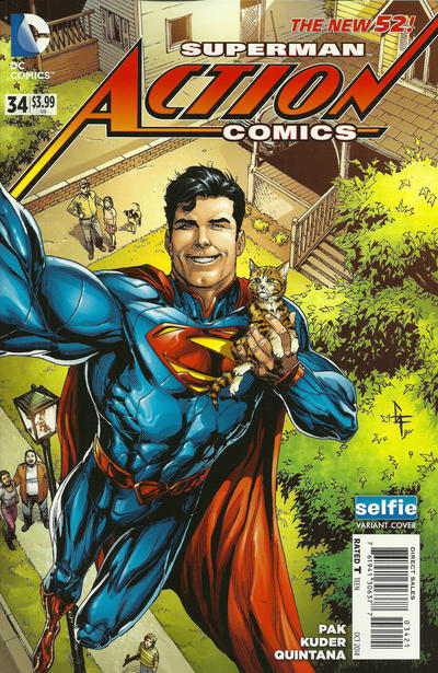 Action Comics (2011) #34 Frank Var